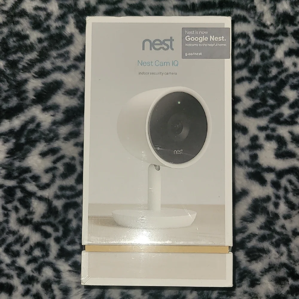 Nest Cam IQ Indoor Security Camera - White New In Box